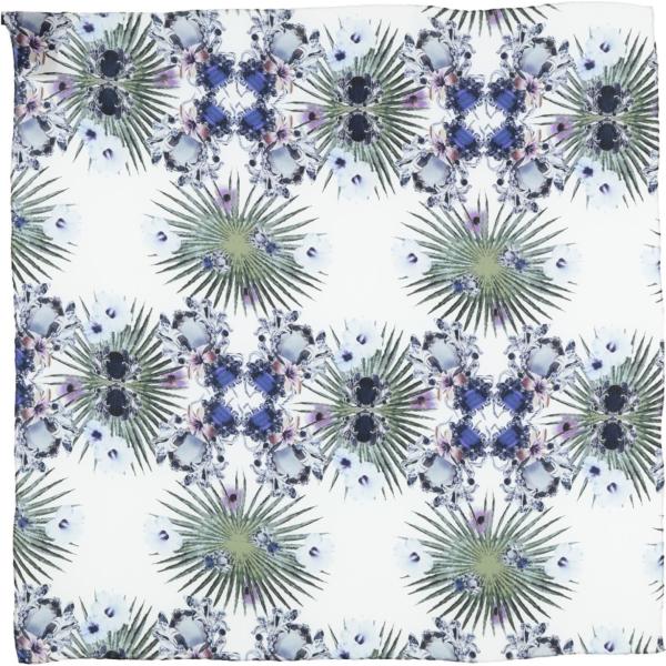 sciarpe Philipp Plein bianco a fiori