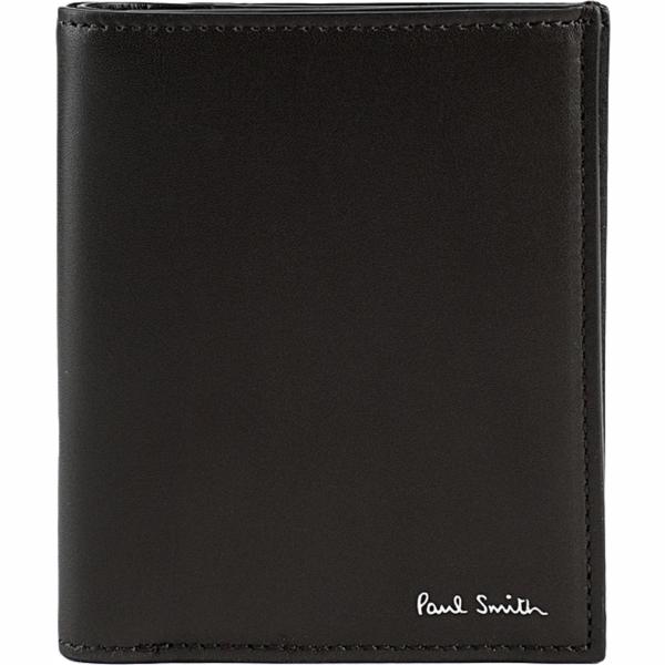 portafogli Paul Smith nero tinta unita