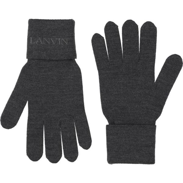 guanti Lanvin grigio