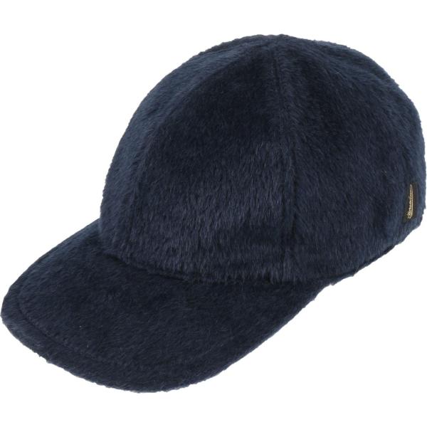 cappelli con visiera Borsalino blu tinta unita