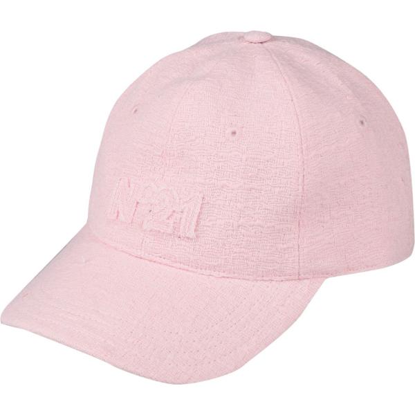 cappelli con visiera N°21 rosa tinta unita