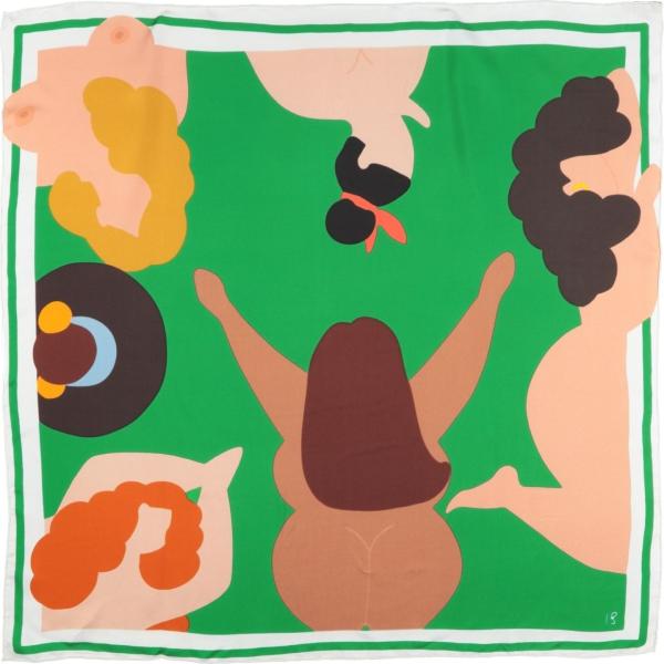 sciarpe Isaure Atelier verde