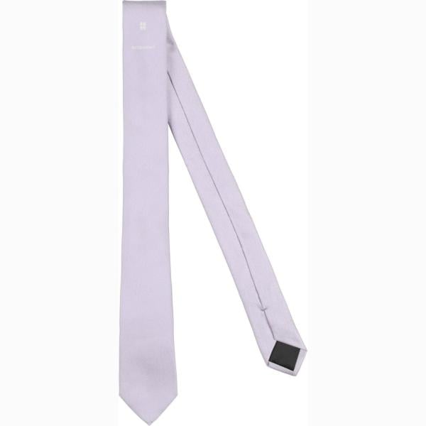 cravatte Givenchy viola tinta unita