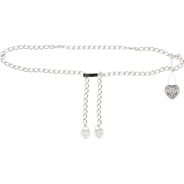 cinture Dsquared2 bianco tinta unita
