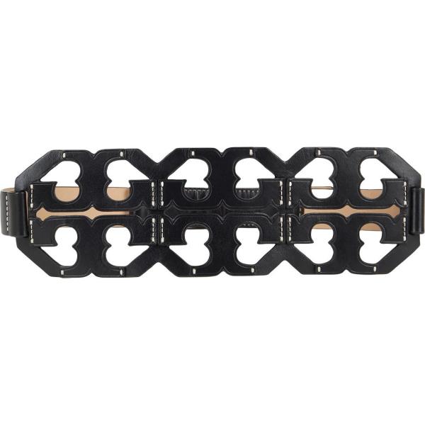 cinture Tory Burch nero tinta unita
