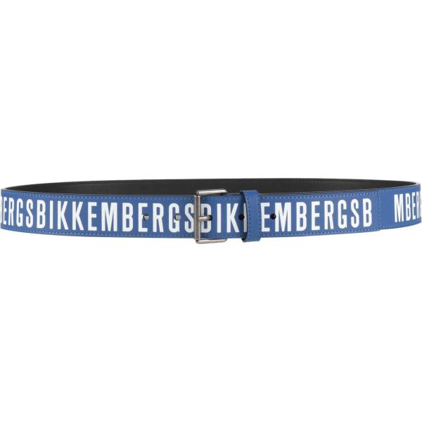 cinture Bikkembergs bianco con stampe