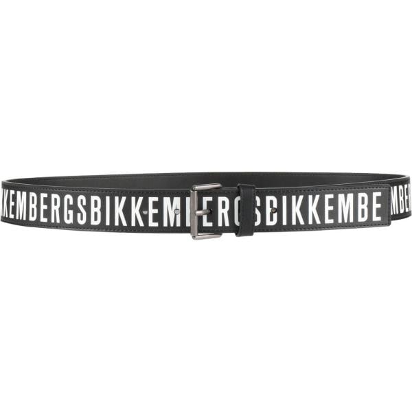cinture Bikkembergs bianco con stampe