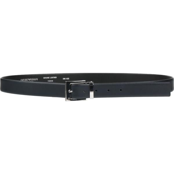 cinture Emporio Armani blu tinta unita