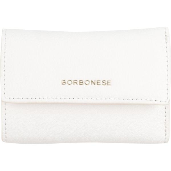 portafogli Borbonese bianco tinta unita