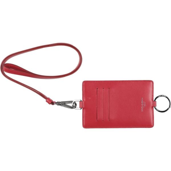 portafogli Dolce&Gabbana rosso tinta unita