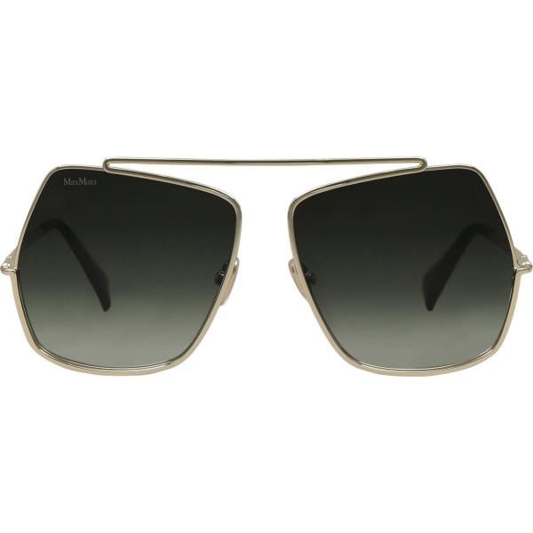 occhiali da sole Max Mara nero tinta unita