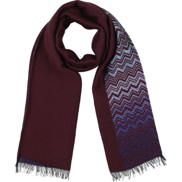 sciarpe Missoni marrone tinta unita