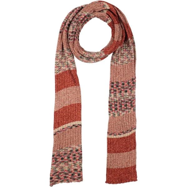 Sciarpa da donna in marrone chiaro effetto laminato in lana Missoni Missoni