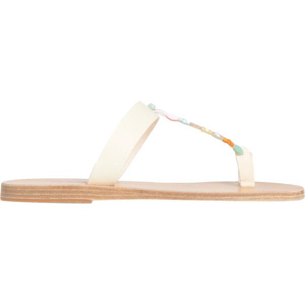 ciabatte Ancient Greek Sandals bianco tinta unita