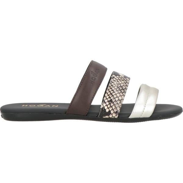 sandali in pelle Hogan bianco