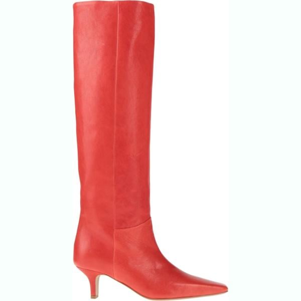stivali Alysi rosso tinta unita