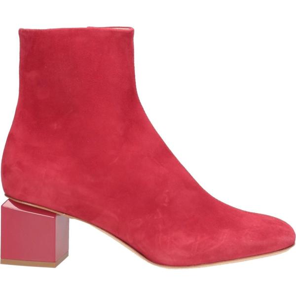 stivaletti Agl rosso tinta unita