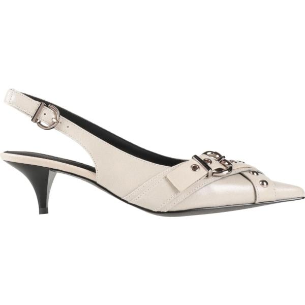 décolleté Pinko grigio tinta unita