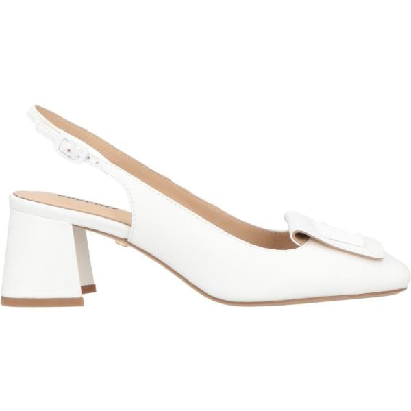 décolleté Lola Cruz bianco tinta unita