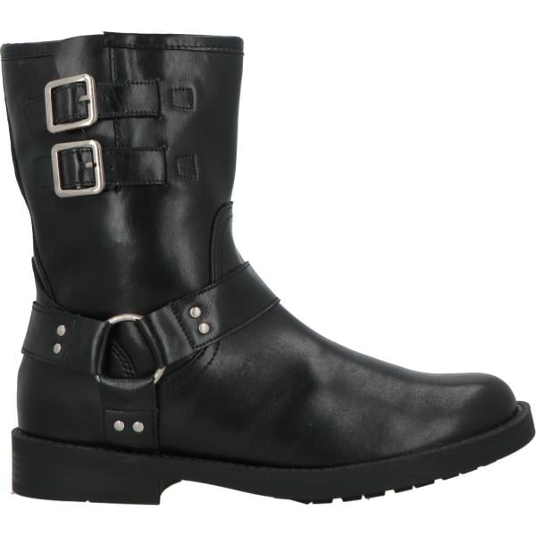 stivaletti Francesco Milano nero tinta unita