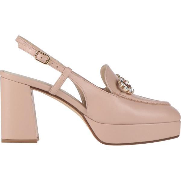 décolleté The Seller marrone tinta unita