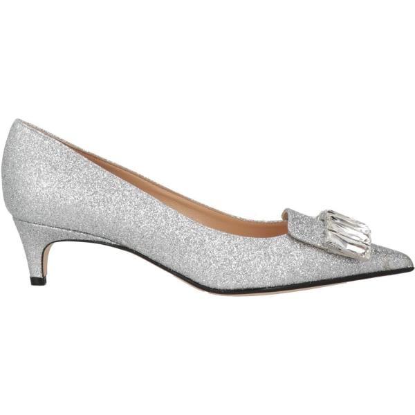 décolleté Sergio Rossi bianco tinta unita