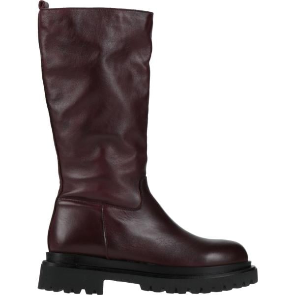 stivali Aria Shoes marrone tinta unita