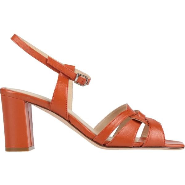 sandali in pelle Cristina Millotti bianco tinta unita