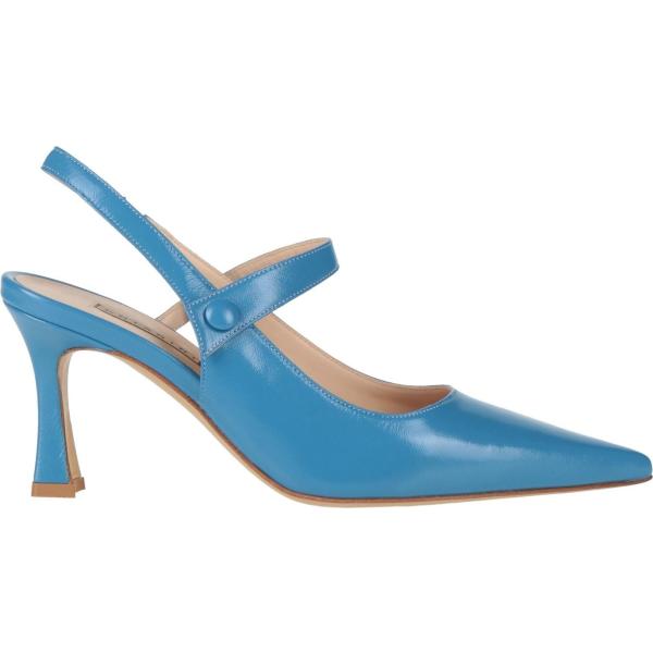 décolleté Chiarini Bologna blu tinta unita