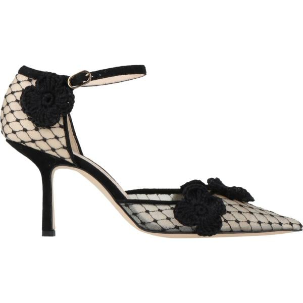 décolleté Prosperine bianco a fiori