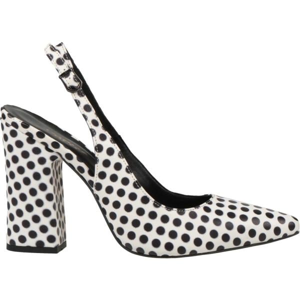 décolleté Tosca Blu bianco a pois