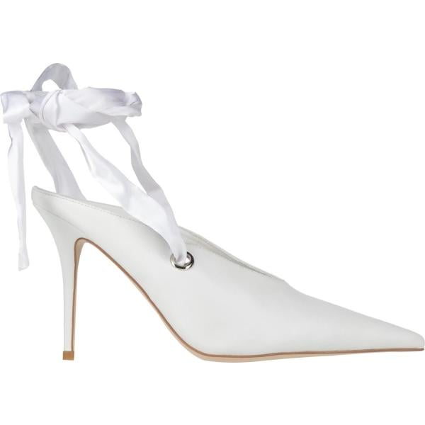 décolleté Jeffrey Campbell bianco tinta unita