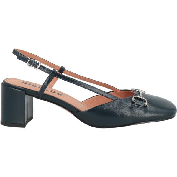 décolleté Bibi Lou blu tinta unita