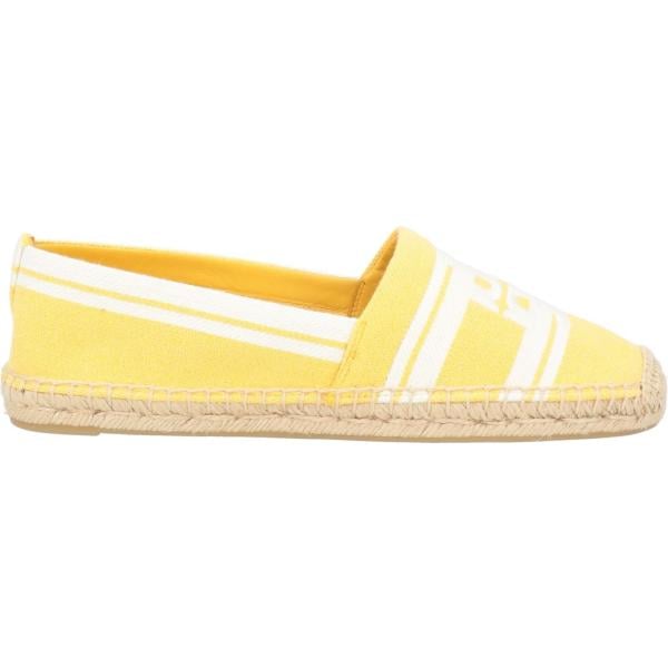 Espadrillas da donna in bianco neve a punta tonda in pelle Tory Burch
