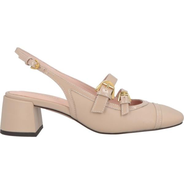 décolleté Coccinelle bianco tinta unita