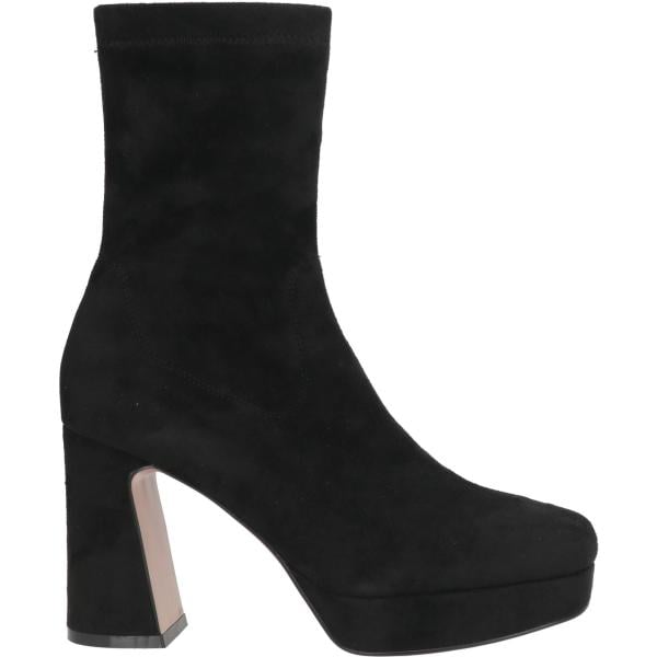 Stivaletti da donna in nero pece Emanuélle Vee