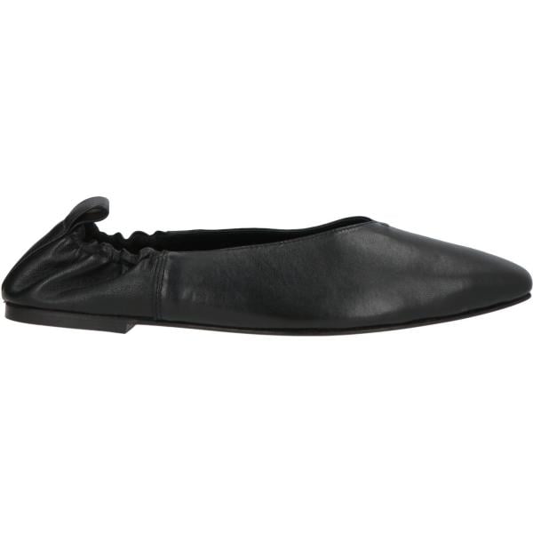 Ballerine da donna in bianco neve a punta quadrata in pelle A.emery