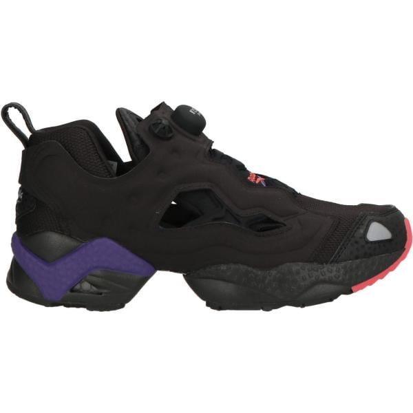 Sneakers da donna in nero pece bassa a punta tonda Reebok Reebok