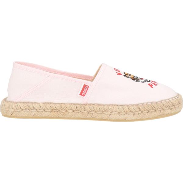 Espadrillas da donna in bianco neve a punta tonda Kenzo