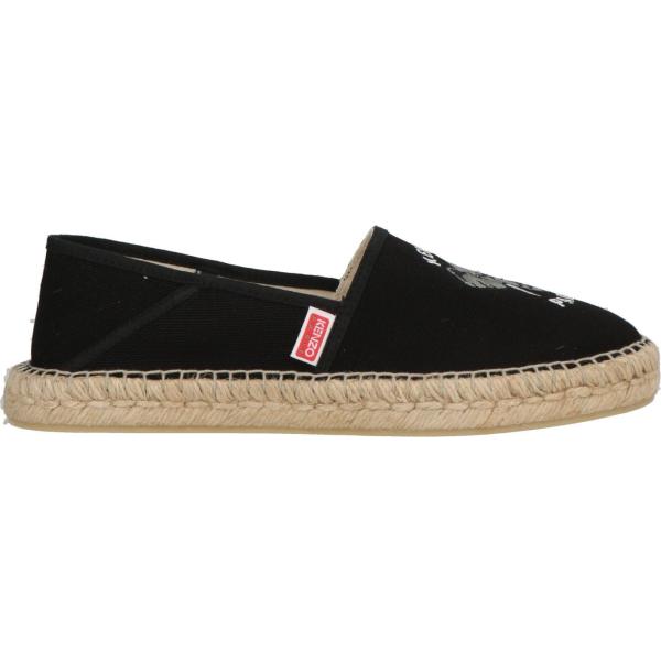 Espadrillas da donna in bianco neve a punta tonda Kenzo