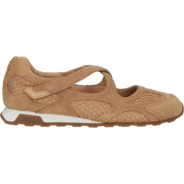 Ballerine da donna in marrone chiaro effetto scamosciato Ash Ash