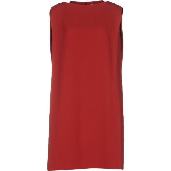 Vestito effetto acetato Chalayan tinta unita