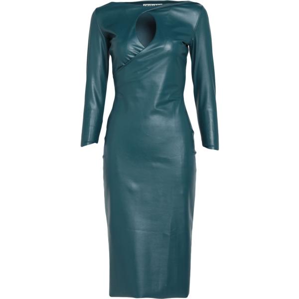 vestiti midi/longuette Chiara Boni La Petite Robe verde tinta unita