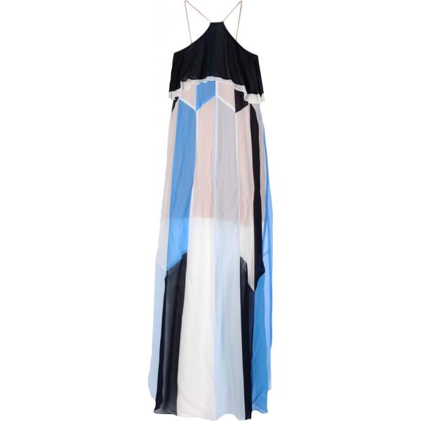 vestiti lunghi Twinset blu a righe