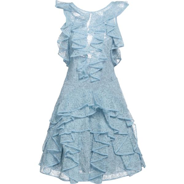 vestiti corti Ermanno Scervino blu tinta unita