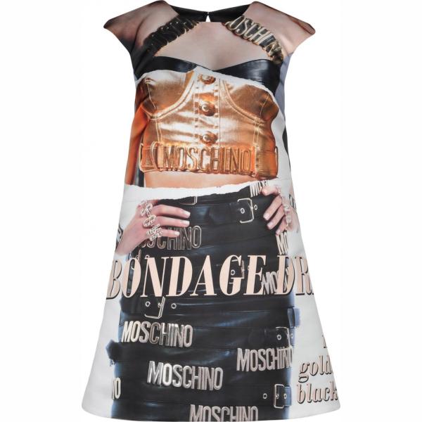 vestiti corti Moschino multicolore