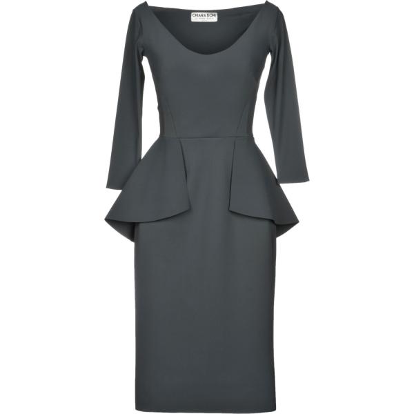 vestiti midi/longuette Chiara Boni La Petite Robe grigio tinta unita