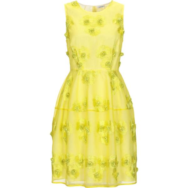 vestiti corti P.a.r.o.s.h. giallo a fiori