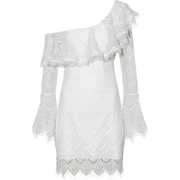 vestiti corti Nicholas bianco tinta unita