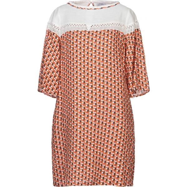 vestito corto Lfdl La Fabbrica Della Lana arancione